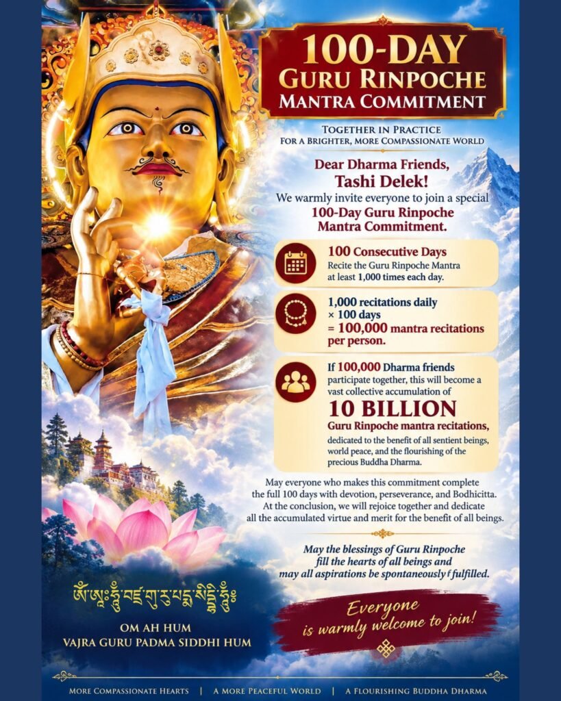 10 Billion Guru Rinpoche Mantras